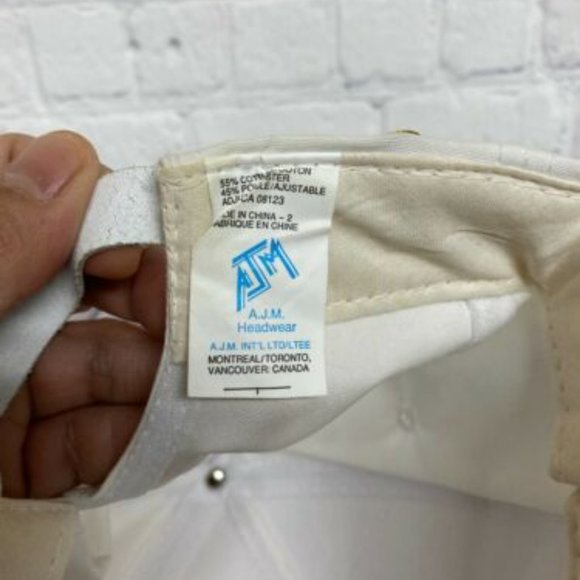 Vintage Hat Cap White LEYEN Oilwell Servicing Oilman's Golf Tournament Rope - Picture 7 of 8